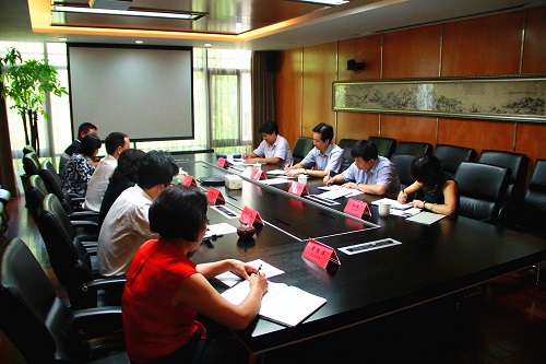 浙江省政府副秘書長丁敏哲一行蒞臨天堂硅谷調研